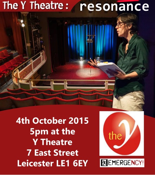 Y Theatre - Emergency! performance 4 October 2015